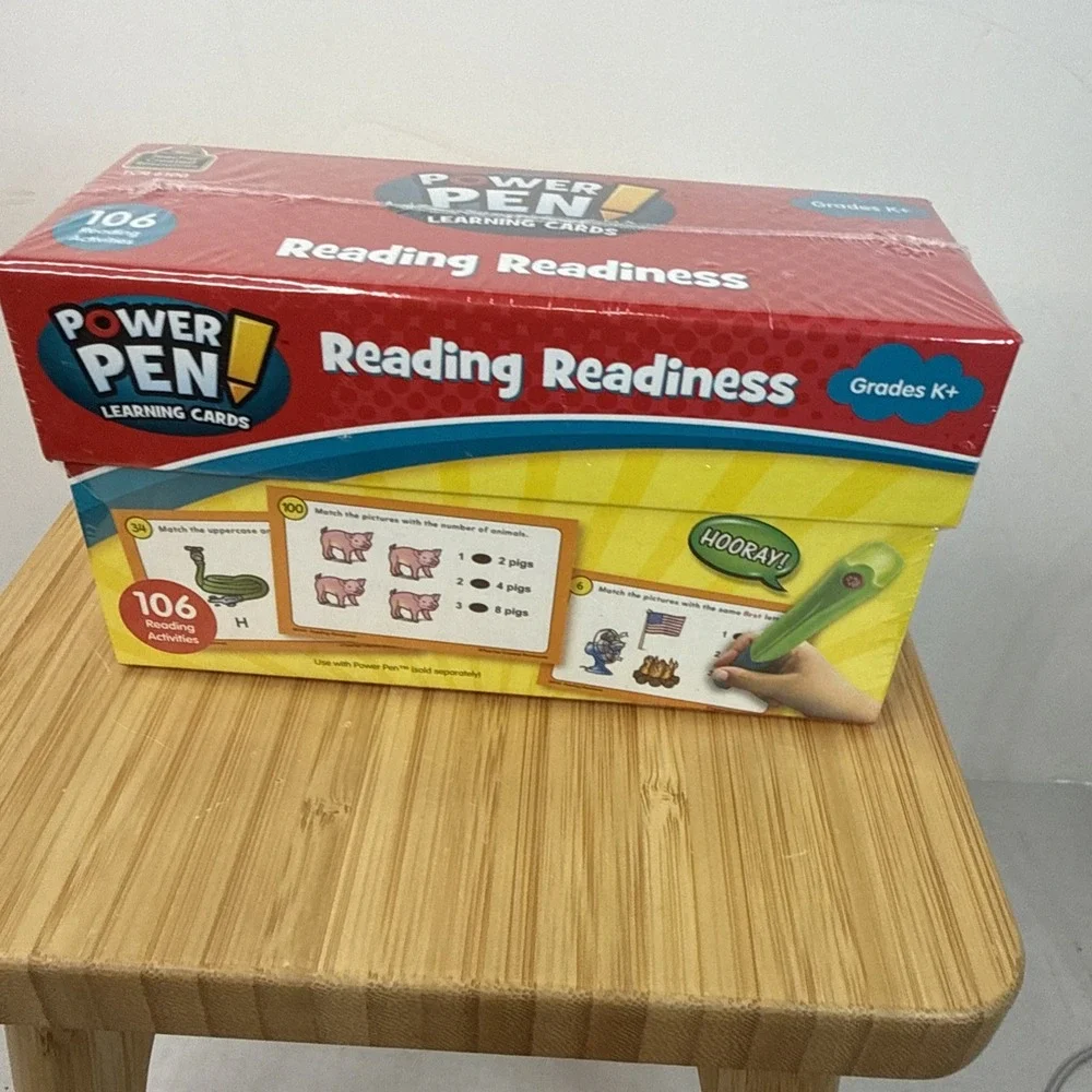 Lot 3 Power Pen Learning Card Sets Teacher Language Reading Grade K+ Homeschool
